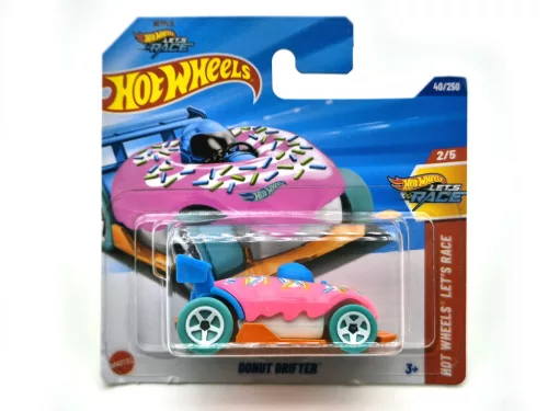 HW Donut Drifter - Hot Wheels Let's Race 2/5 - 40/250 - Hot Wheels - 1:64