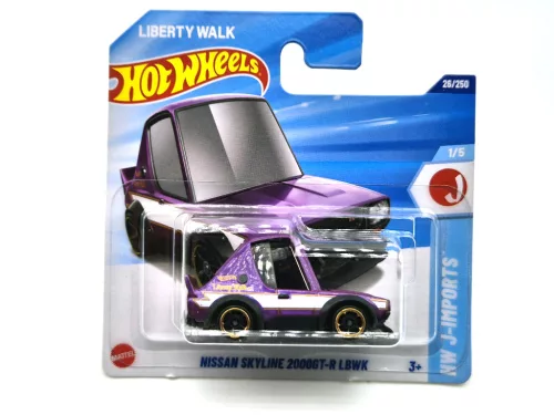 HW Nissan Skyline 2000GT-R LBWK - HW J-Imports 1/5 - 26/250 - Hot Wheels - 1:64