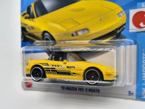 HW Mazda MX-5 Miata (1991) - HW J-Imports 6/10 - 120/250 - Hot Wheels - 1:64
