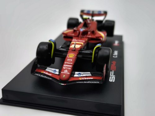 Ferrari SF-24 Echipa Scuderia F1 #55 (2024) - Imola - Carlos Sainz - CU PILOT - Bburago - 1:43