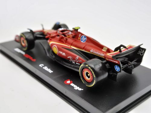 Ferrari SF-24 Echipa Scuderia F1 #55 (2024) - Imola - Carlos Sainz - CU PILOT - Bburago - 1:43