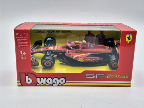 Ferrari SF-24 Echipa Scuderia F1 #55 (2024) - Imola - Carlos Sainz - Bburago - 1:43