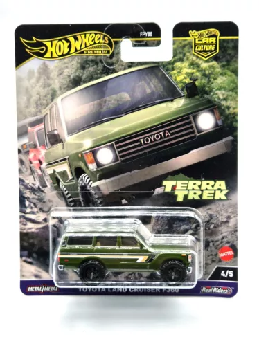 Hot Wheels Premium - Car Culture Terra Trek - Toyota Land Cruiser FJ60 - Hot Wheels - 1:64