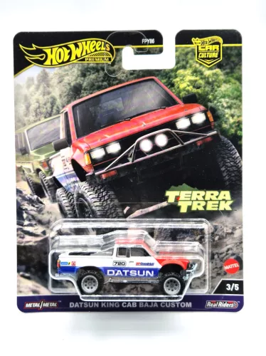 Hot Wheels Premium - Car Culture Terra Trek - Datsun King Cab Baja Custom - Hot Wheels - 1:64