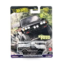   Hot Wheels Premium - Car Culture Terra Trek - Datsun King Cab Baja Custom - MAȘINĂ DE URMĂRIRE - Hot Wheels - 1:64