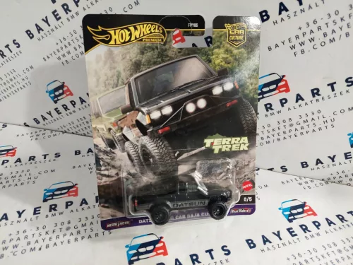 Hot Wheels Premium - Car Culture Terra Trek - Datsun King Cab Baja Custom - MAȘINĂ DE URMĂRIRE - Hot Wheels - 1:64