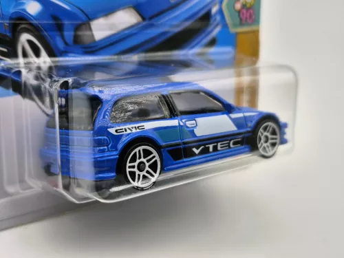 Hot Wheels Honda Civic - HW: '70s vs. '90 - 1/10 - 28/250 - Hot Wheels - 1:64