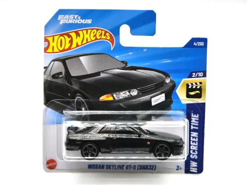 Hot Wheels Nissan Skyline GT-R (BNR32) - HW Screen Time - 2/10 - 4/250 - Hot Wheels - 1:64