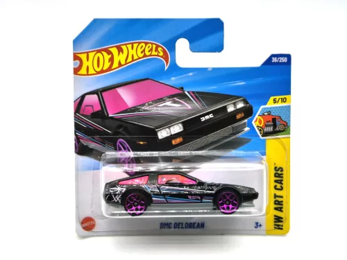 Hot Wheels DMC Delorean - HW Art Cars - 5/10 - 36/250 - Hot Wheels - 1:64