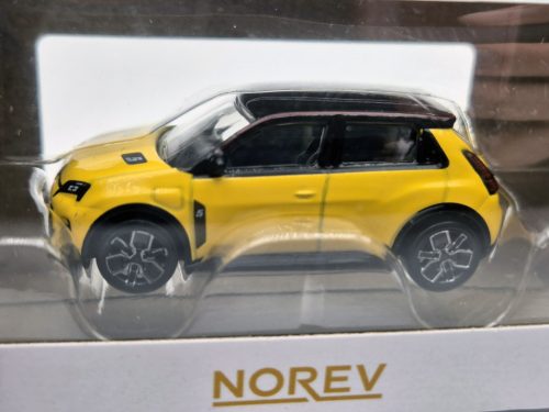 Renault R5 E-tech (2024) - Norev - galben - 1:64