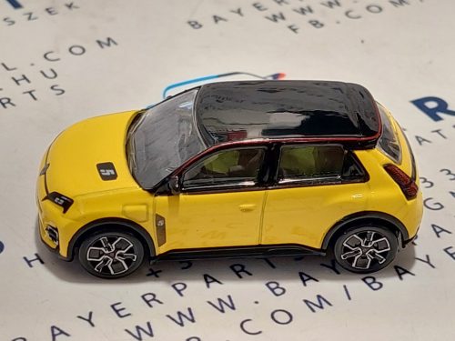 Renault R5 E-tech (2024) - Norev - galben - 1:64