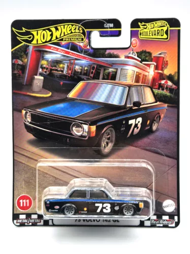 Hot Wheels Premium - Boulevard - '73 Volvo 142 GL - Hot Wheels - 1:64