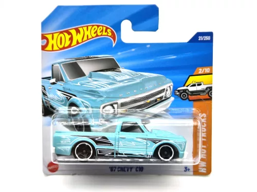 Hot Wheels Chevy C10 (1967) - HW Hot Trucks 2/10 - 21/250 - Hot Wheels - 1:64