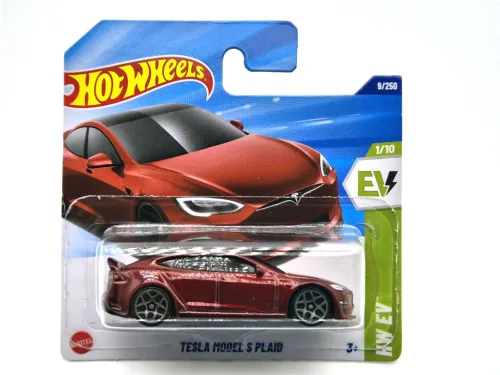 Hot Wheels Tesla Model S Plaid- HW EV 1/10 - 9/250 - Hot Wheels - 1:64