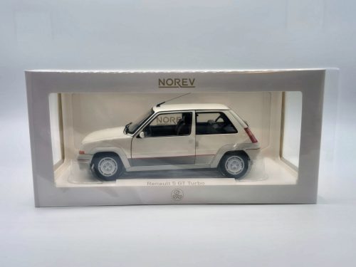 Renault R5 GT TURBO MKII (1989) - alb - Norev - 1:18