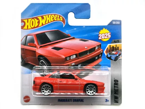 Hot Wheels Maserati Shamal - HW Metro 4/5 - 58/250 - Hot Wheels - 1:64
