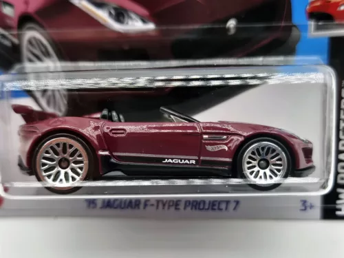 Hot Wheels Jaguar F-Type Project 7 (2015) - HW Roadsters 5/5 - 116/250 - Hot Wheels - 1:64