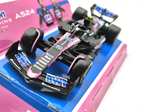 BWT Racing Alpine A524 F1 #10 (2024) - Pierre Gasly - Bburago - 1:43