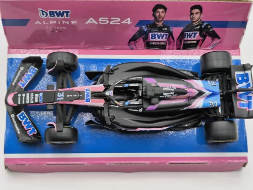BWT Racing Alpine A524 F1 #31 (2024) - Esteban Ocon - Bburago - 1:43
