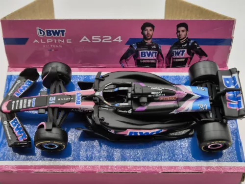 BWT Racing Alpine A524 F1 #31 (2024) - Esteban Ocon - Bburago - 1:43