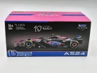 BWT Racing Alpine A524 F1 #10 (2024) - Pierre Gasly - CU PILOT - Bburago - 1:43
