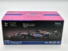 BWT Racing Alpine A524 F1 #31 (2024) - Esteban Ocon - CU PILOT - Bburago - 1:43