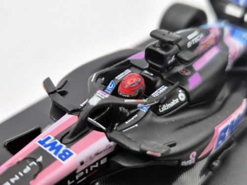 BWT Racing Alpine A524 F1 #31 (2024) - Esteban Ocon - CU PILOT - Bburago - 1:43