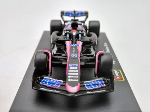 BWT Racing Alpine A524 F1 #31 (2024) - Esteban Ocon - CU PILOT - Bburago - 1:43