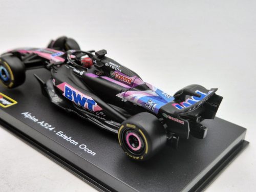 BWT Racing Alpine A524 F1 #31 (2024) - Esteban Ocon - CU PILOT - Bburago - 1:43