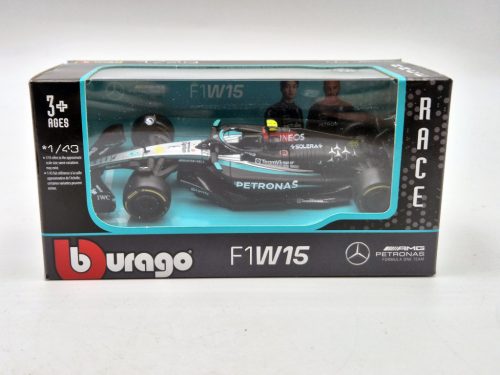 Mercedes GP W15 EQ Performance F1 #44 (2024) - Lewis Hamilton - Bburago - 1:43