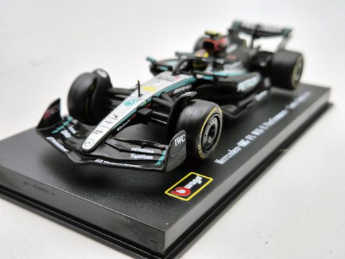 Mercedes GP W15 EQ Performance F1 #44 (2024) - Lewis Hamilton - CU PILOT - Bburago - 1:43