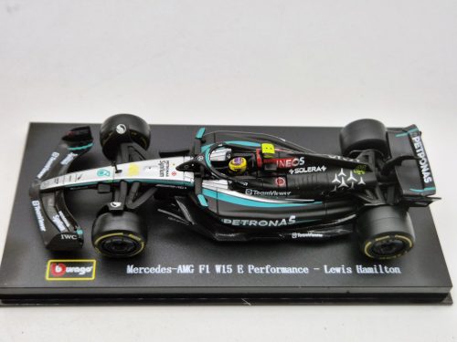 Mercedes GP W15 EQ Performance F1 #44 (2024) - Lewis Hamilton - CU PILOT - Bburago - 1:43