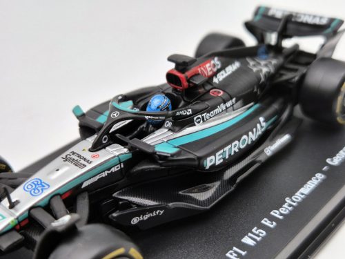 Mercedes GP W15 EQ Performance F1 #63 (2024) - George Russel - CU PILOT - Bburago - 1:43