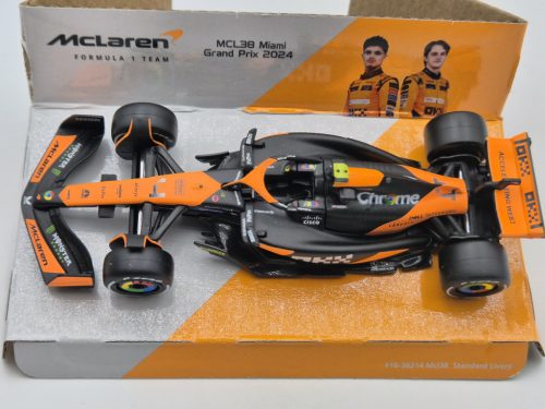 McLaren MCL38 F1 #4 (2024) - Lando Norris - Bburago - 1:43