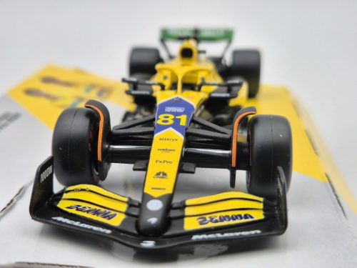 McLaren MCL38 F1 #81 (2024) - GP Monaco (30 de ani de la Senna) - Oscar Piastri - Bburago - 1:43