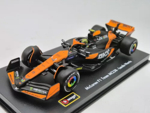McLaren MCL38 F1 #4 (2024) - Lando Norris - CU PILOT - Bburago - 1:43