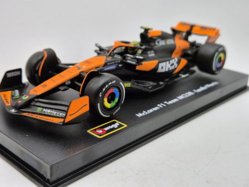 McLaren MCL38 F1 #4 (2024) - Lando Norris - CU PILOT - Bburago - 1:43