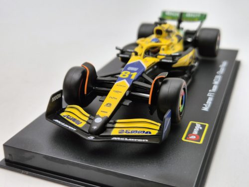McLaren MCL38 F1 #81 (2024) - GP Monaco (30 de ani de la Senna) - Oscar Piastri - CU PILOT - Bburago - 1:43