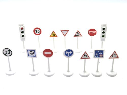 Set de semne de circulație - Norev - 1:64