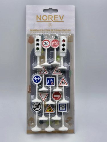Set de semne de circulație - Norev - 1:64