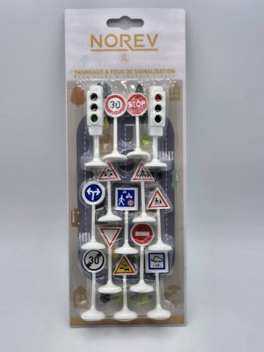 Set de semne de circulație - Norev - 1:64
