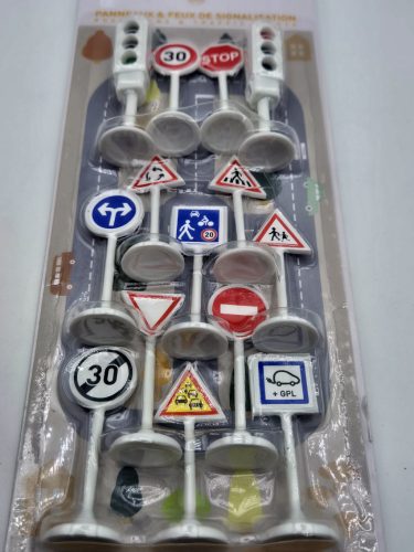 Set de semne de circulație - Norev - 1:64