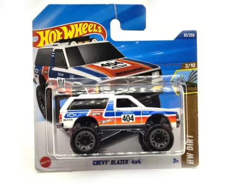 Hot Wheels Chevy Blazer 4x4- HW Dirt 3/10 - 81/250 - Hot Wheels - 1:64