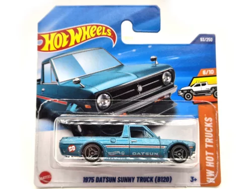 Hot Wheels Datsun Sunny Truck (B120) (1975) - HW Hot Trucks 6/10 - 93/250 - Hot Wheels - 1:64