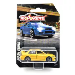 Mitsubishi Lancer Evolution EVO - galben - Majorette - 1:64