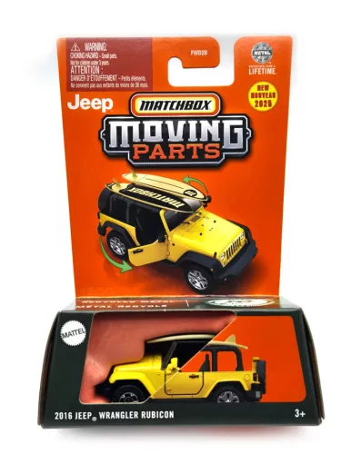 Matchbox Moving Parts - Jeep Wrangler Rubicon (2016) - Matchbox - 1:64