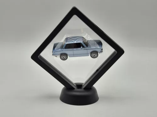 Cadru vitrină plutitoare / depozitare - mic - 9x9cm - pentru mașinuțe 1:64