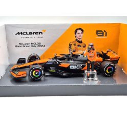   McLaren MCL38 F1 #81 (2024) - Oscar Piastri - CU PILOT SEPARAT - Bburago - 1:24