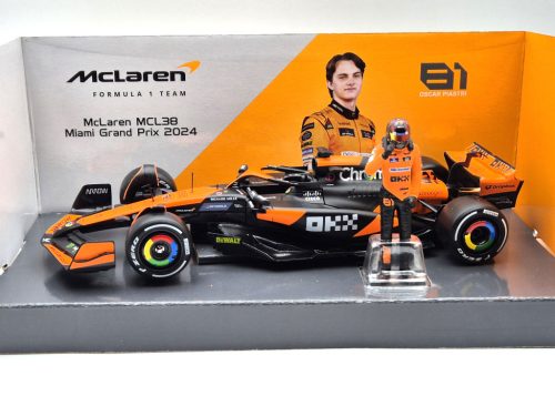 McLaren MCL38 F1 #81 (2024) - Oscar Piastri - CU PILOT SEPARAT - Bburago - 1:24