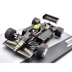   Lotus 97T F1 #12 (1985) - GP-ul Portugaliei - Ayrton Senna - CU PILOT - Edicola - 1:43